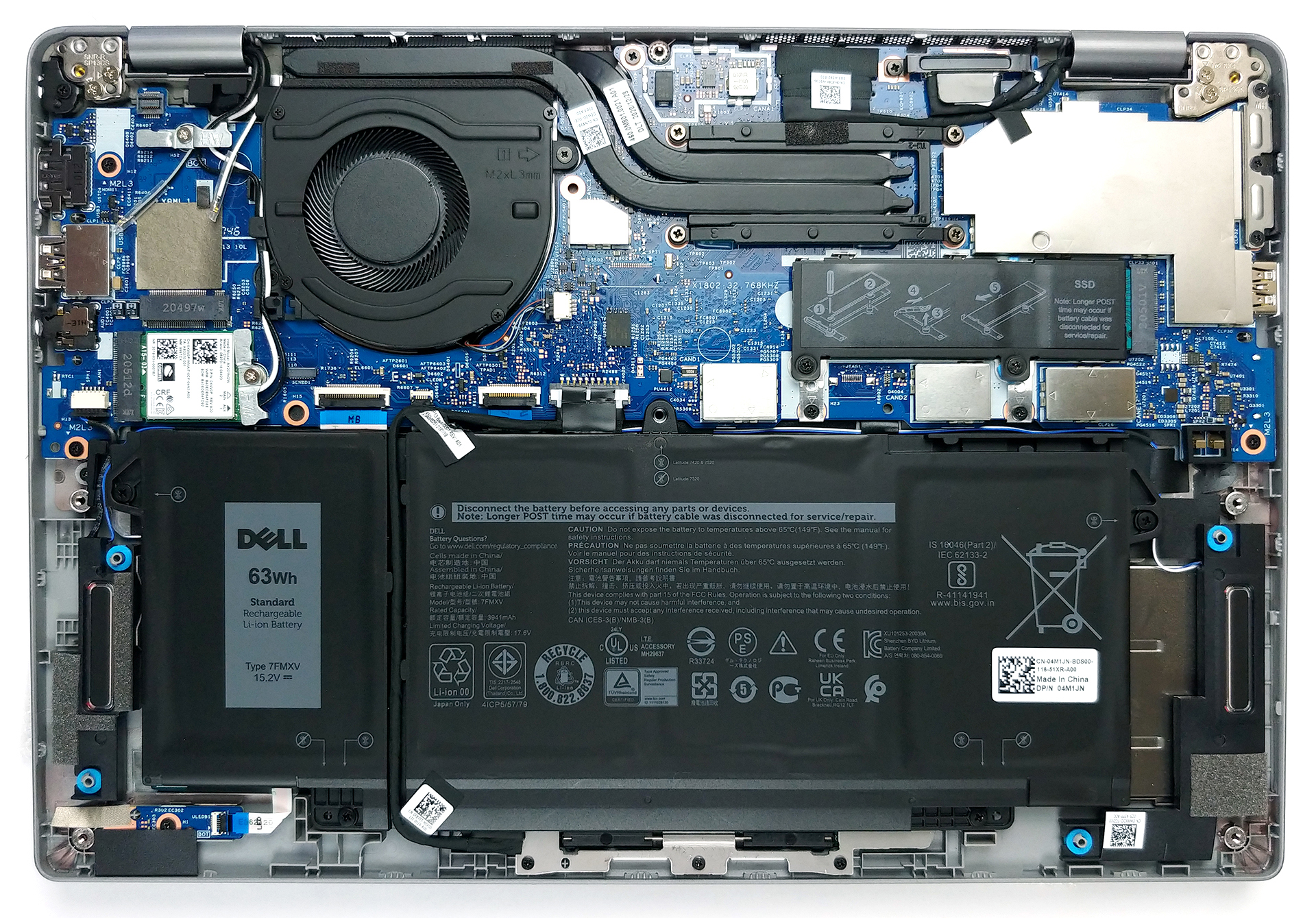 How to replace and fix DELL Latitude 5320 E5320 30pin 0.4mm LED 450.0PD05.0001 006D8G LCD Cable (Dell Latitude 13 5320)